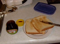 Ramjet likes toast.